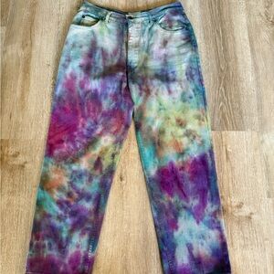 Missoni Sport Tie Dye Cropped Straight Leg Jeans Sz. 8